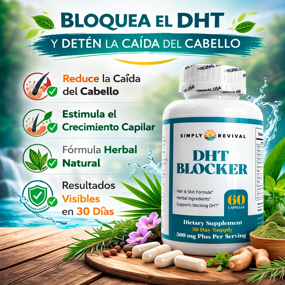Saw Palmetto Suplemento Anti Caída Capilar