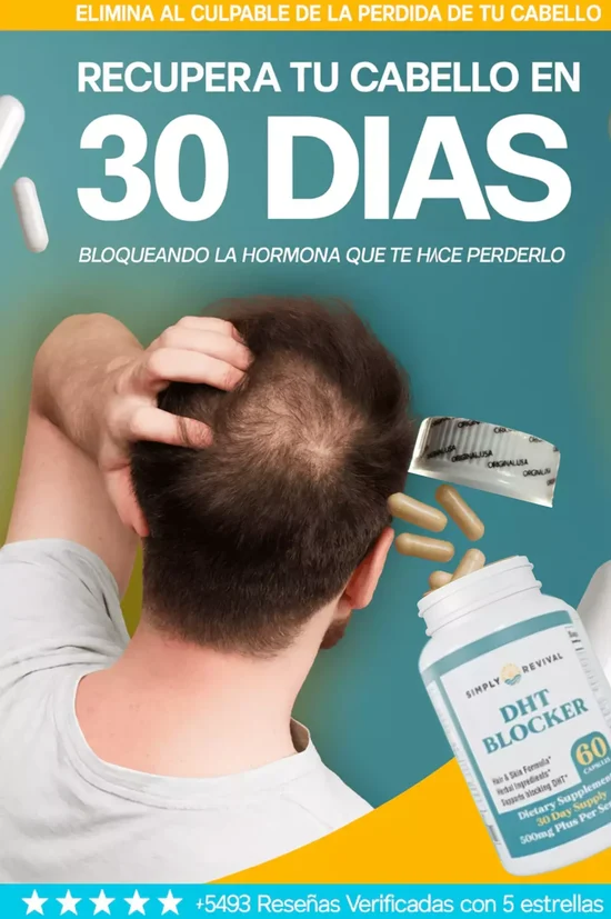 Saw Palmetto Suplemento Anti Caída Capilar